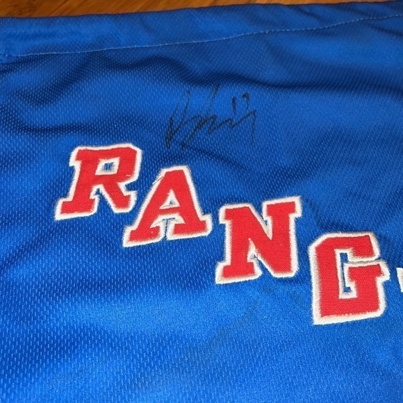 Rare New York Rangers Brandon Dubinsky Drawstring Backpack - Picture 3 of 12